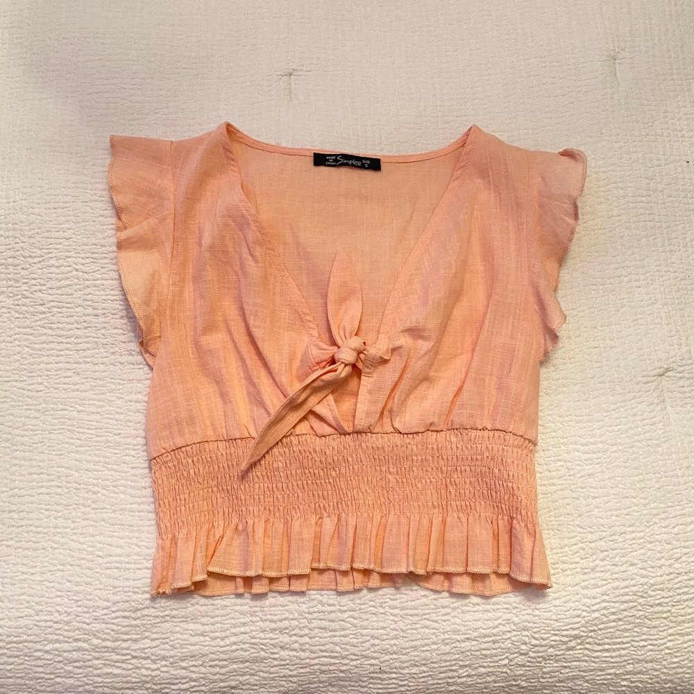 Light Pink Simplee Blouse